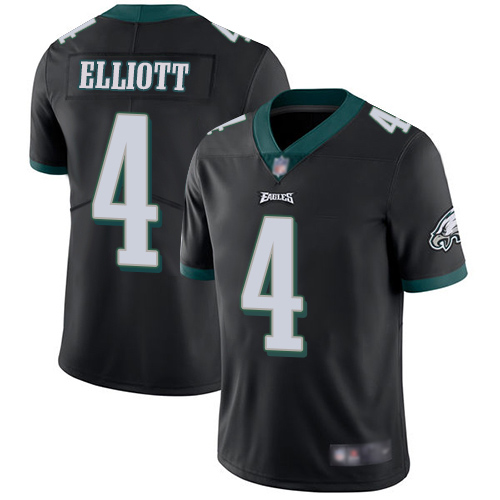 Men Philadelphia Eagles #4 Jake Elliott Black Alternate Vapor Untouchable NFL Jersey Limited Player Football->nfl t-shirts->Sports Accessory